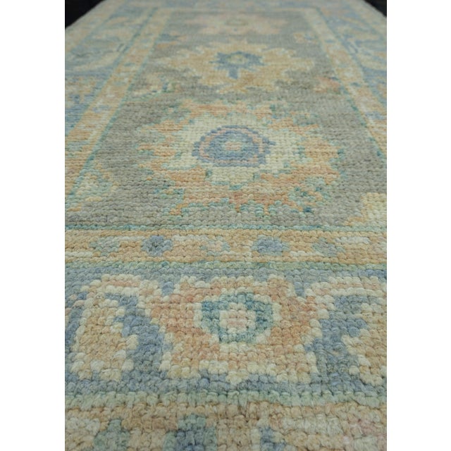Turkish Turkish Oushak Rug 2'1" x 3'6" #17305 For Sale - Image 3 of 8