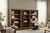 Very Large Vintage 20th Century Oak Adjustable Open Bookcase / Display Shelves – Fine Quality Full of authentic charm and...