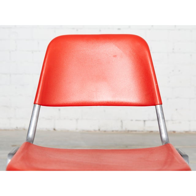 Model 1601 Stacking Chairs by Don Albinson for Knoll International, 1970s, Set of 4 For Sale - Image 14 of 17