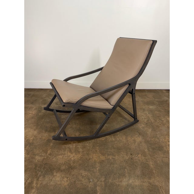 Late 20th Century Rocking Lounge Chair by Pierre Paulin for Ligne Roset For Sale In Oklahoma City - Image 6 of 13