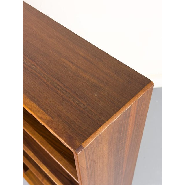 Large Walnut Bookcase by Bertil Fridhagen for Bodafors, 1969 For Sale - Image 10 of 18