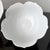 Mid 20th-Century Crisp White Porcelain Serveware Nesting Lotus Bowls - 4 Pieces For Sale - Image 15 of 17