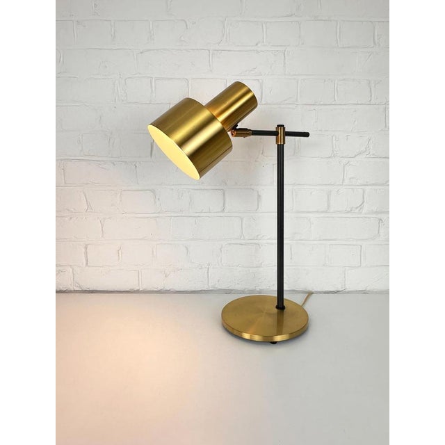Black Lento Desk Lamp by Jo Hammerborg for Fog & Mørup, Denmark, 1960s For Sale - Image 8 of 18