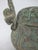 Chinese Bronze Ware Ritual Wine You Vessel Taotie Footed Pot With Handle & Lid For Sale - Image 12 of 16