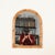 Mid-Century Arch Mirror in Curved Bamboo and Rattan, Italy, 1960s For Sale - Image 4 of 11