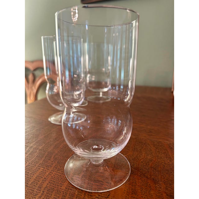 Mid-Century Modern Mid 20th Century Karakter “Sferico” Blown Glasses by Joe Colombo - A Set of 4 For Sale - Image 3 of 8