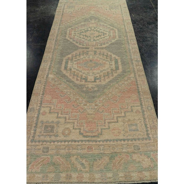 Turkish Oushak Rug 2'10" x 7'7" #20245 Explore a curated collection of hallway runners, wool rugs, and handmade...
