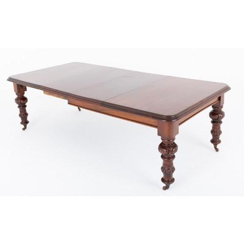 Victorian Extending Dining Table in Mahogany, 1860s For Sale - Image 6 of 7