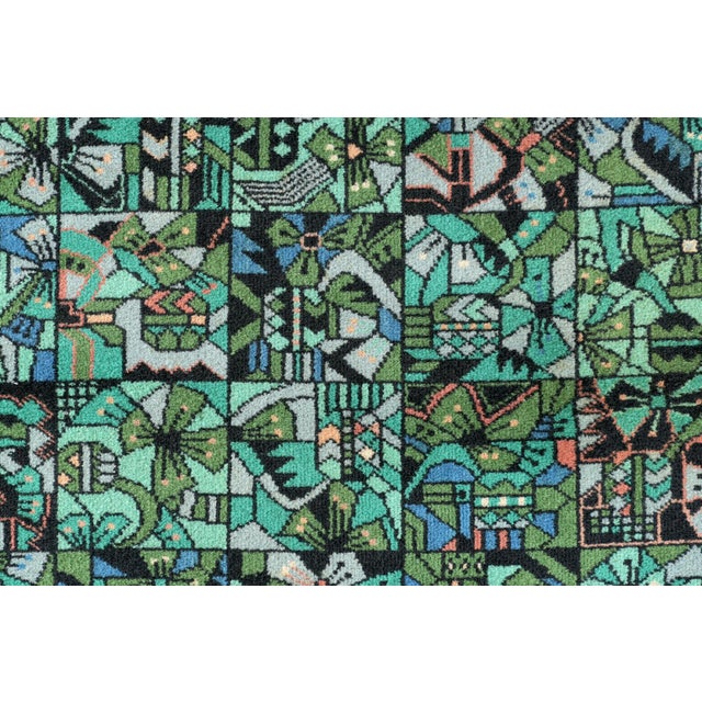 German Wool Pandra Rug from Vorwerk, 1960s For Sale - Image 3 of 8