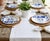 Vintage Laboratorio Paravicini Milano Hand-Painted Blue & White Landscape Plates - Set of 4 For Sale - Image 9 of 10