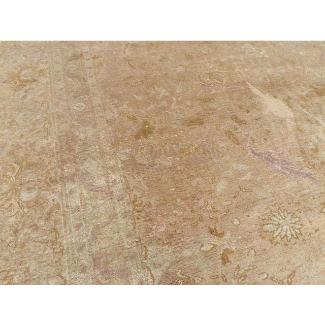 Galerie Shabab Collection Early 20th Century Handmade Turkish Silk Herekeh Room Size Carpet For Sale In New York - Image 6 of 10