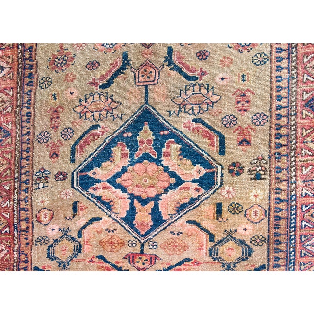 Textile Early 20th Century Persian Serab Runner For Sale - Image 7 of 16