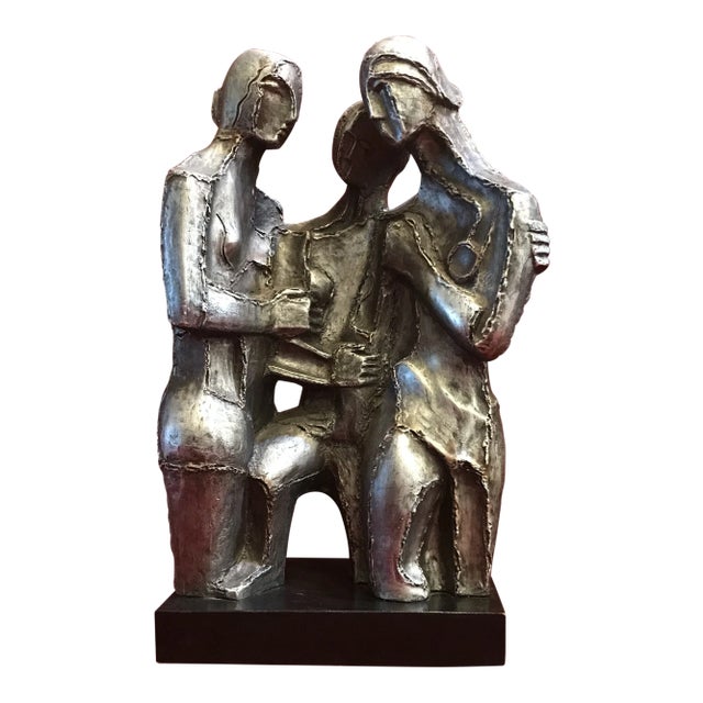 Brutalist Sculpture Pottery - Agustí Production For Sale