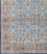 Antique All-Over Pattern Persian Geometric Tabriz Rug in Blue and Taupe For Sale - Image 13 of 13