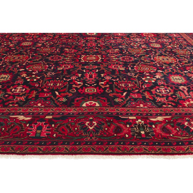 Vintage Persian Malayer Rug - 10'06 X 13'09 For Sale - Image 4 of 9