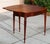 Traditional Antique Early 20th-Century Flame Mahogany Gateleg Game Table or Desk For Sale - Image 3 of 18