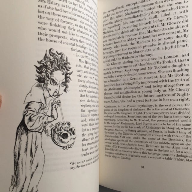 Black Nightmare Abbey Folio Society For Sale - Image 8 of 11