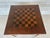 Coastal Vintage Italian Faux Bamboo Fruitwood Game Table For Sale - Image 3 of 11