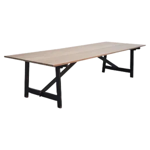 Country Dining Table Made From Rift Sawn Oak