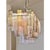 Huge Rectangular Tronchi Murano Glass Burnished Chandelier by Simoeng For Sale - Image 10 of 11