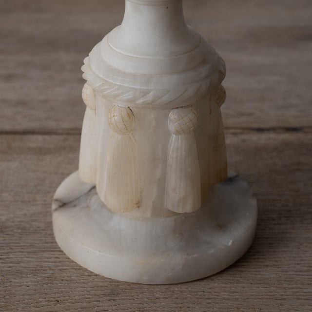 Alabaster Urn Lamp For Sale - Image 4 of 8
