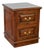 Legacy 2 Drawer File Cabinet - Brown Walnut For Sale