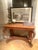 Italian Art Nouveau Wooden Console Table For Sale - Image 12 of 14