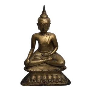 15/16th Century Bronze Guild Thai Buddha