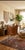 Set of Hand-Crafted Leather Butterfly Chair and Ottoman with Traditional Elephant Embossing For Sale - Image 4 of 7
