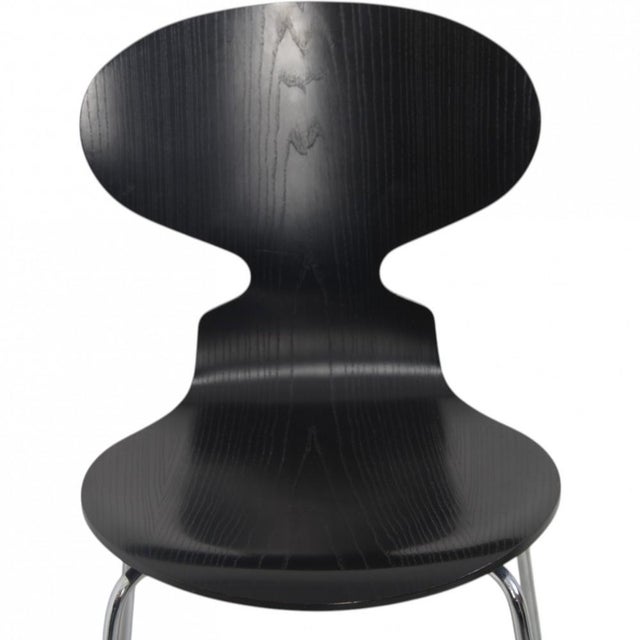 Vintage Black Ant Bar Stools by Arne Jacobsen, 2000s, Set of 2 For Sale - Image 14 of 18