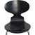 Vintage Black Ant Bar Stools by Arne Jacobsen, 2000s, Set of 2 For Sale - Image 14 of 18