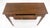 Very Fine Burl Wood Compact One Drawer Tapered Legs 36" Wide Console Table MINT For Sale - Image 13 of 17