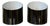 Black Murano Glass Wall Lamps, 1960s, Set of 2 For Sale