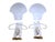 Mushroom-Shaped Murano Glass Wall Lamps from Manifattura Di Murano, 1970s, Set of 2 For Sale - Image 9 of 14