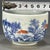 Late 20th Century Late 20th Century Chinese Blue & White Porcelain Master Tea Cup With Landscape Scene For Sale - Image 5 of 9