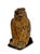 Saffron Unusual Antique American Cast Iron Wise Old Owl Sitting on a Book Figurative Doorstop - Circa 1920s. For Sale - Image 8 of 18