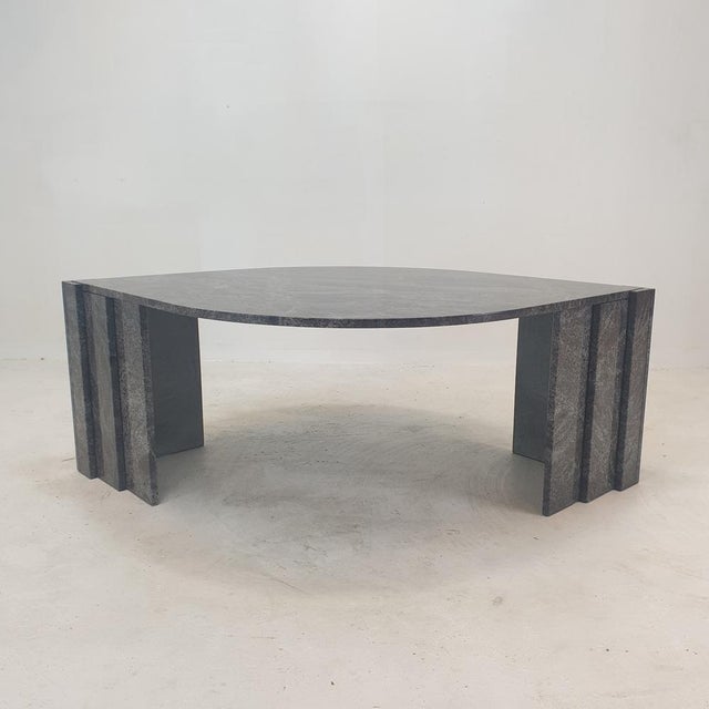 Italian Granite Coffee Table, 1980s For Sale - Image 11 of 18