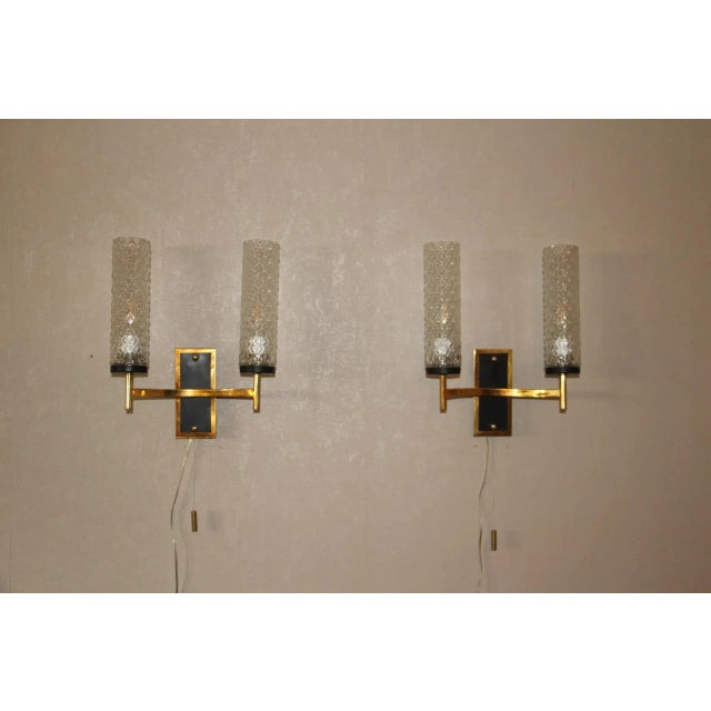Mid-Century French Sconces, Set of 2 For Sale - Image 6 of 14