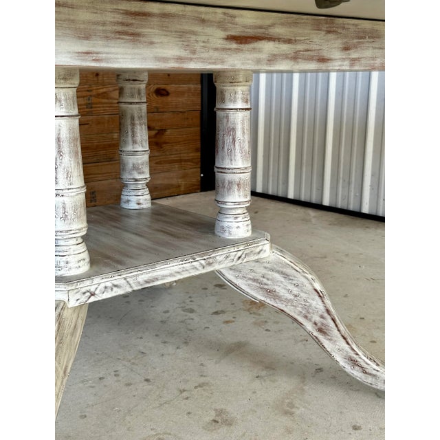 Wood Modern History Home Custom Round to Oval Extension Dining Table For Sale - Image 7 of 11