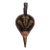 19th Century American Federal Painted Fireplace Bellows With Bronze Foliage For Sale