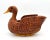 Vintage Boho Chic Wicker Duck Bird Basket For Sale - Image 4 of 10