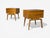 Edmond J Spence, Nightstands, Burled Maple, Bentwood, Sweden, 1960s For Sale In New York - Image 6 of 10