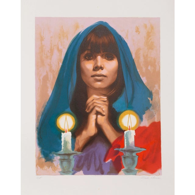 Shabbas Candles V B, Sandu Liberman For Sale - Image 4 of 4