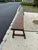 Wood Hand Crafted Rustic Wooden Antique Benches -a Pair For Sale - Image 7 of 14