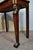 19th Century French Empire Crotch Mahogany Bronze Ormolu 1 Drawer Console Hall Table For Sale In Philadelphia - Image 6 of 10