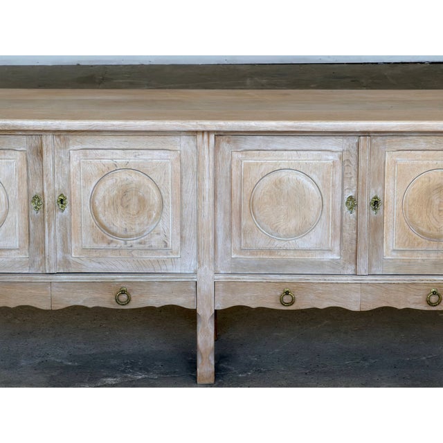 Scandinavian Modern Oak Sideboard by Henning Kjærnulf, 1960s For Sale - Image 10 of 15
