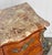 Brown Vintage French Louis XV Marble Top Bombe Commode Dresser Chest of Drawers For Sale - Image 8 of 16