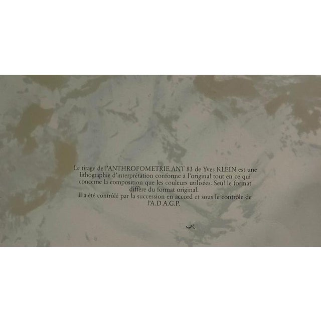 Lithograph, 2001 edition : 200 ex. Publisher : t.a.t. Arts, paris 61.00 cm. X 90.00 cm. 24.02 in. X 35.43 in. (paper) not...