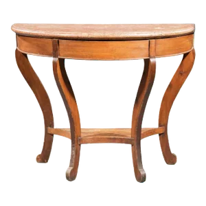 Mid 19th Century French Provincial Fruitwood Console