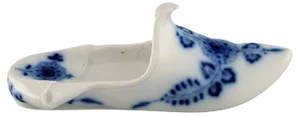 Antique Meissen Hand-Painted Porcelain Miniature Slipper, Germany